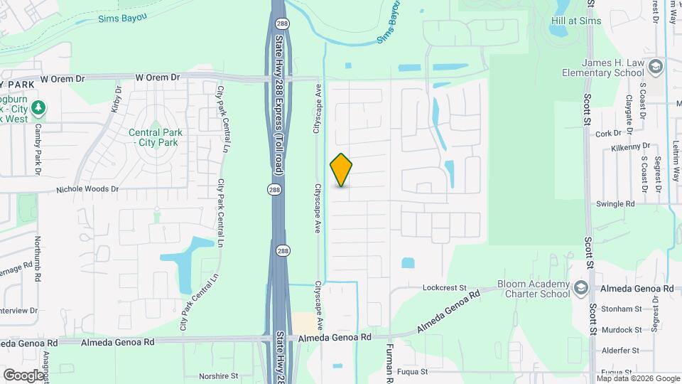 2614 Skyview Knoll Ct Map and Location Details