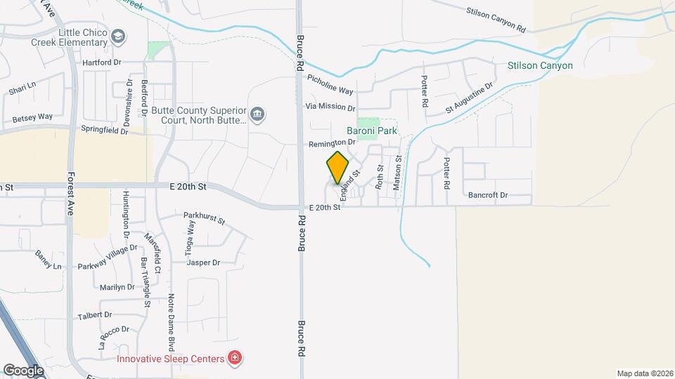 2402 McGie St Map and Location Details