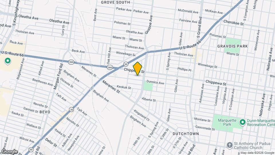 3923 Dunnica Ave, Unit 3923 1st Floor Map and Location Details