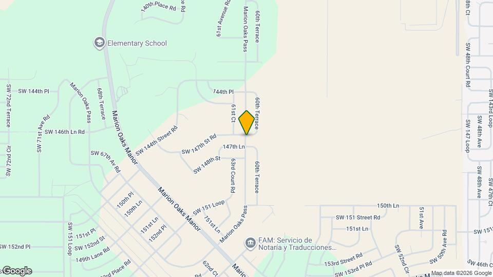 371 Marion Oaks Pass Map and Location Details