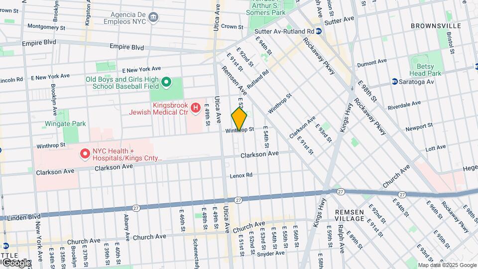 894 Winthrop St Mapa y Detalles de la Ubicación