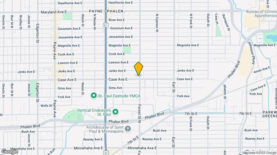 935 Case Ave E Mapa y Detalles de la Ubicación