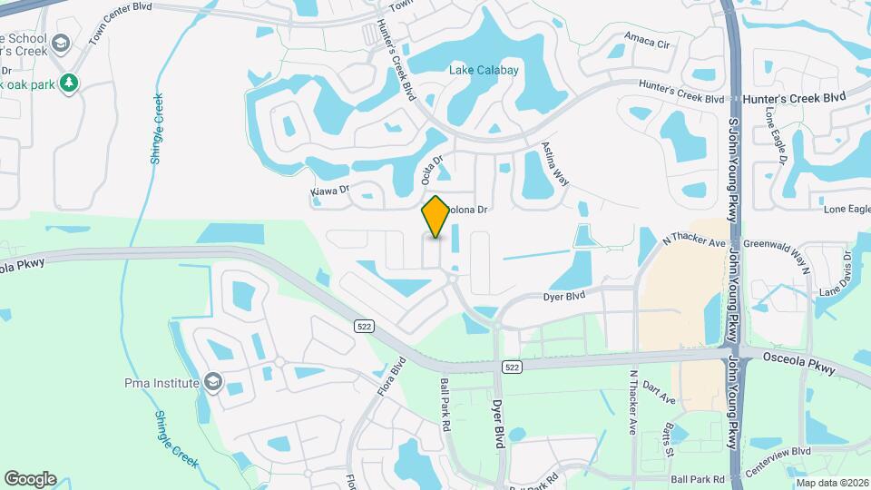 3208 Heron's Point Cir Map and Location Details