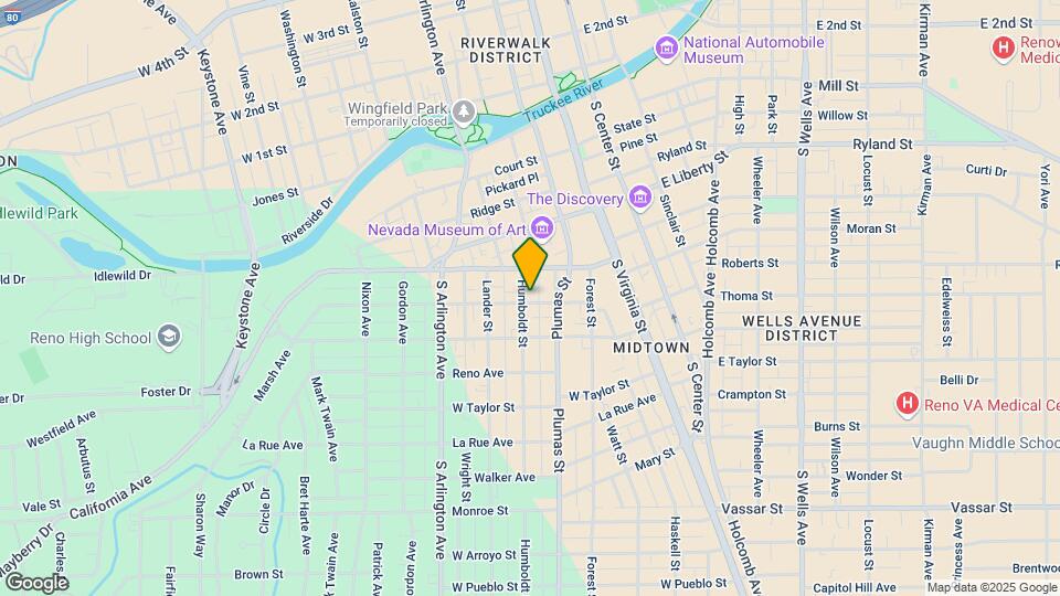 247 Marsh Ave Mapa y Detalles de la Ubicación
