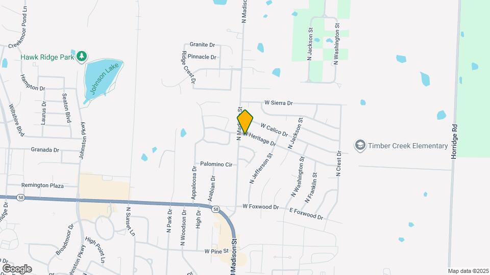 301 W Heritage Dr Map and Location Details