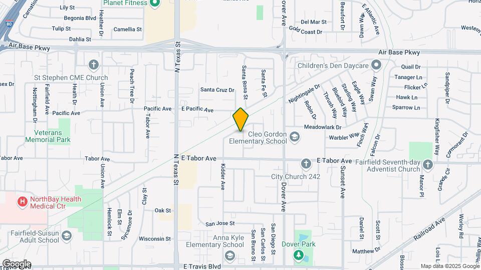2049 San Salvador St Map and Location Details