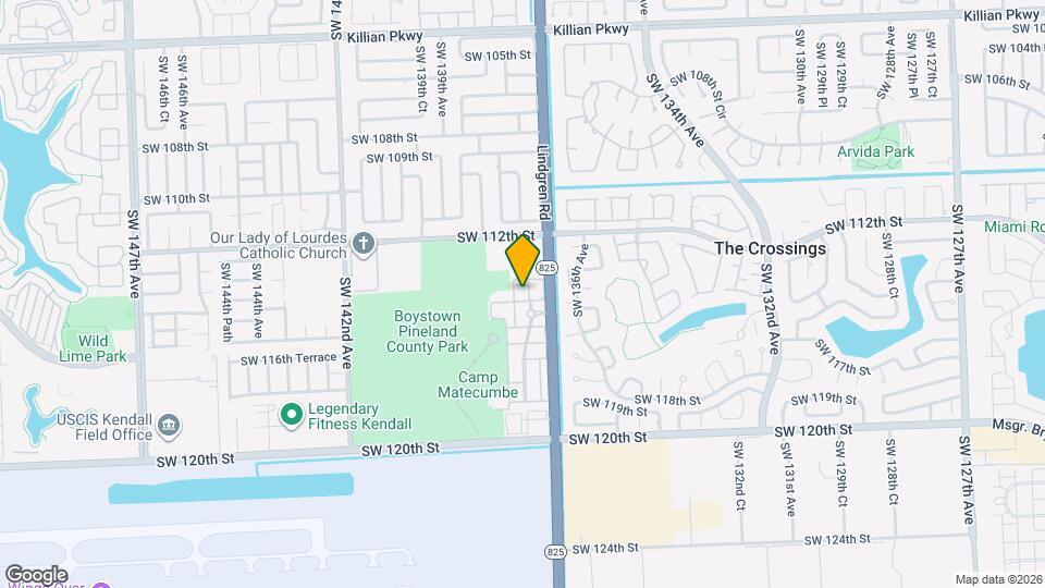 11412 SW 137th Pl Map and Location Details