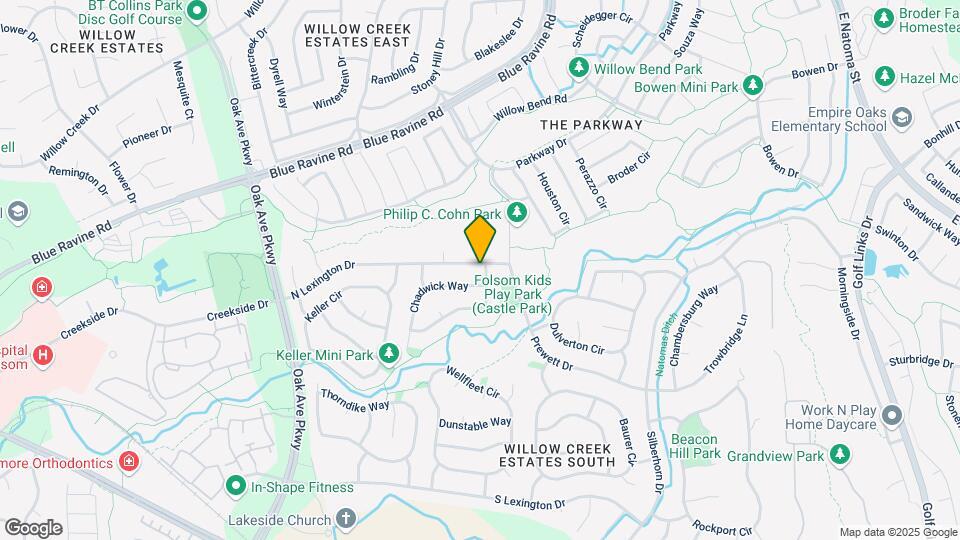 445 N Lexington Dr Map and Location Details