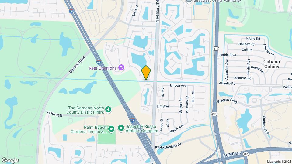 Sabal Ridge Condominium Map and Location Details