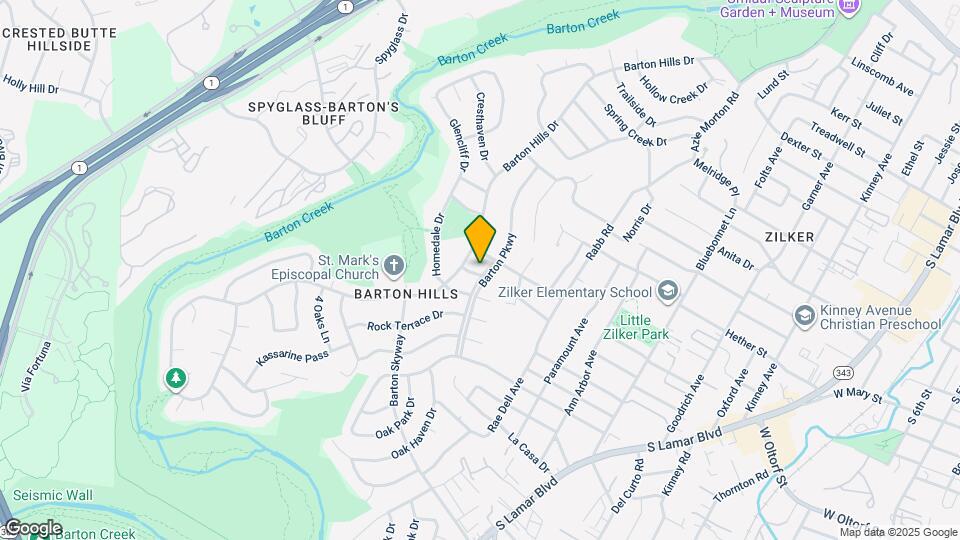 2500 Barhill Dr Map and Location Details