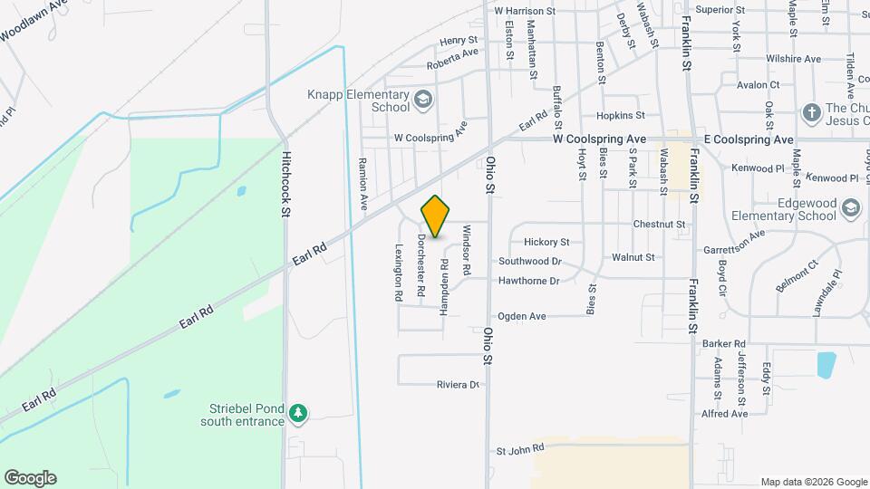 3581 Hampden Rd Map and Location Details