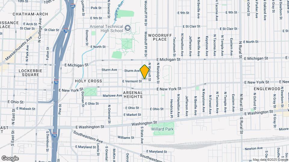 405 N State Ave Mapa y Detalles de la Ubicación