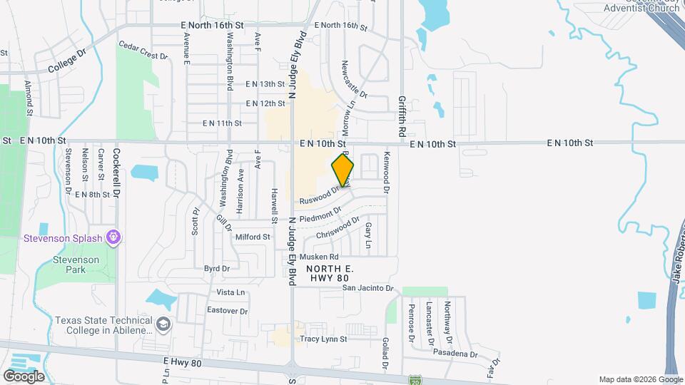 1217 Ruswood Dr Map and Location Details