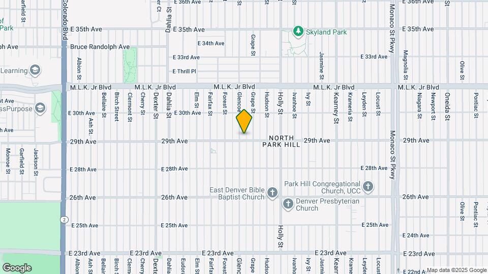 2900 N Glencoe St Mapa y Detalles de la Ubicación
