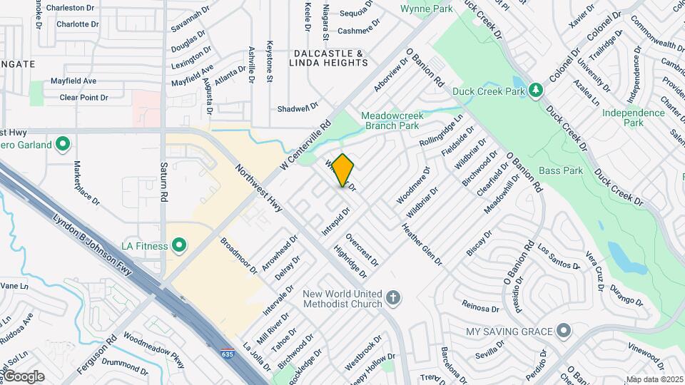 4916 Windward Passage Map and Location Details