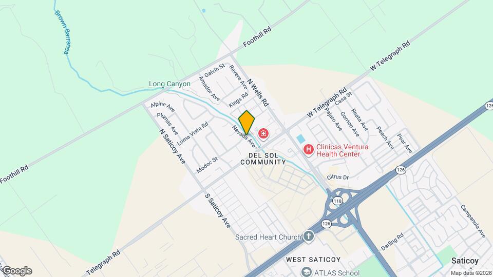 97 S Nevada Ave Map and Location Details