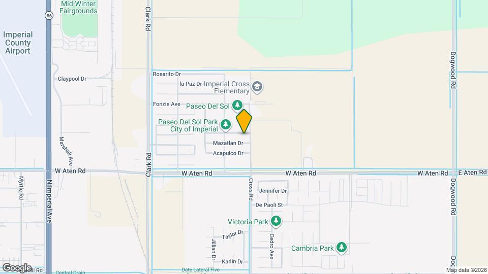 205 San Felipe Dr Map and Location Details