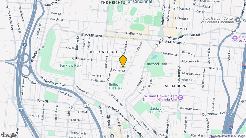 114 Parker St, Unit 2 Mapa y Detalles de la Ubicación