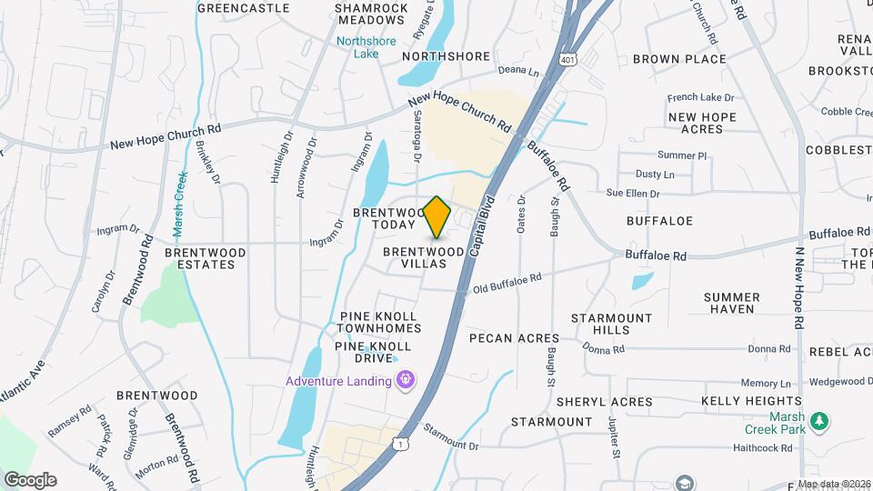 3704 Pine Knoll Dr Map and Location Details