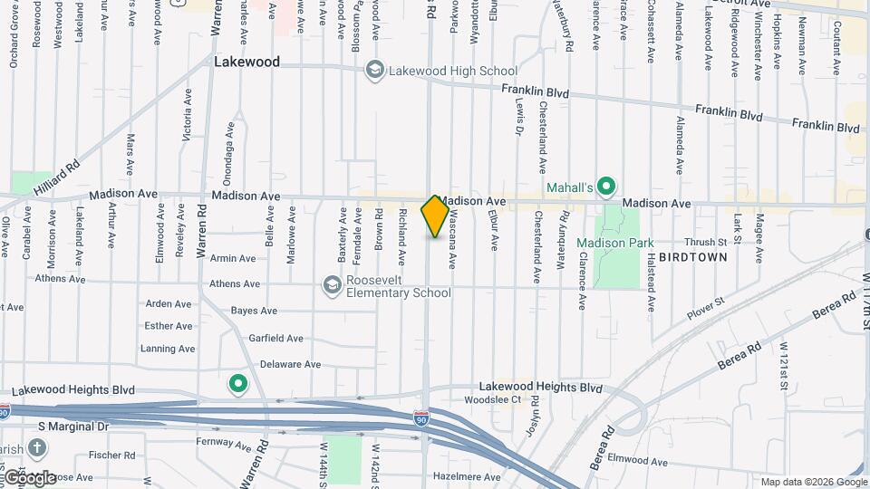 2051 Bunts Rd, Unit Down Mapa y Detalles de la Ubicación