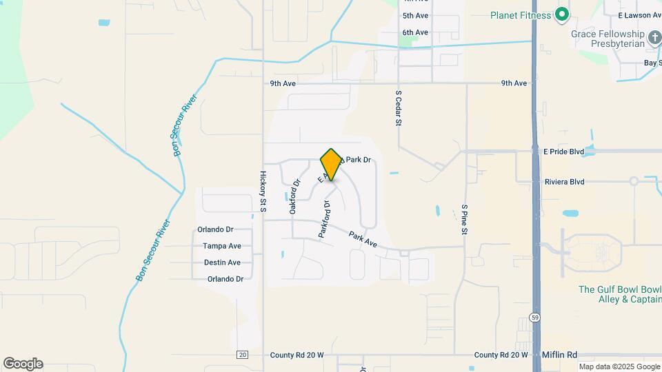2519 Parkford Dr Map and Location Details