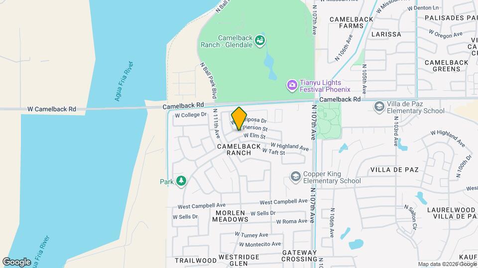 10952 W Elm St Map and Location Details