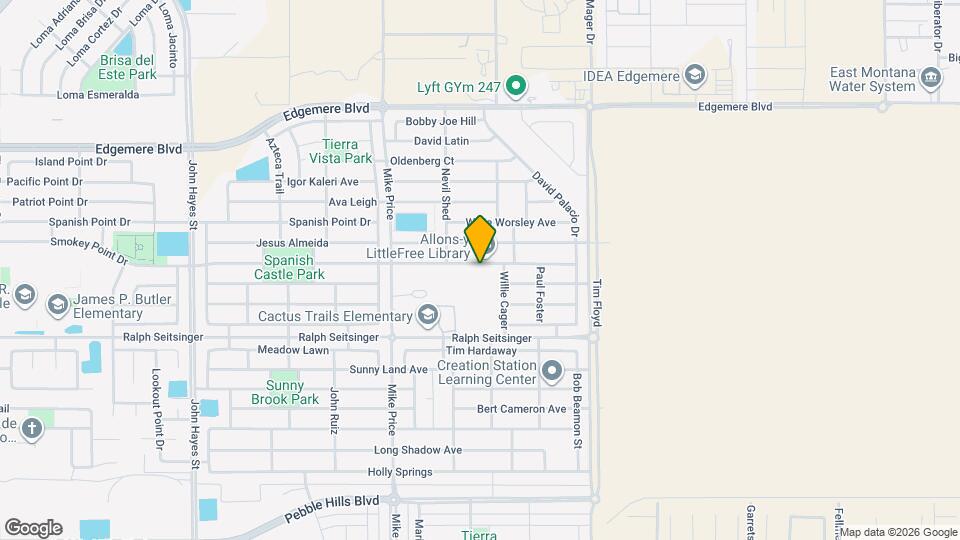 14832 Boer Trl Ave Map and Location Details