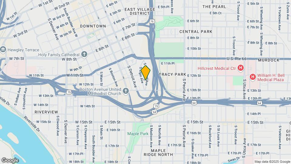 1224 S Frankfort Ave Mapa y Detalles de la Ubicación