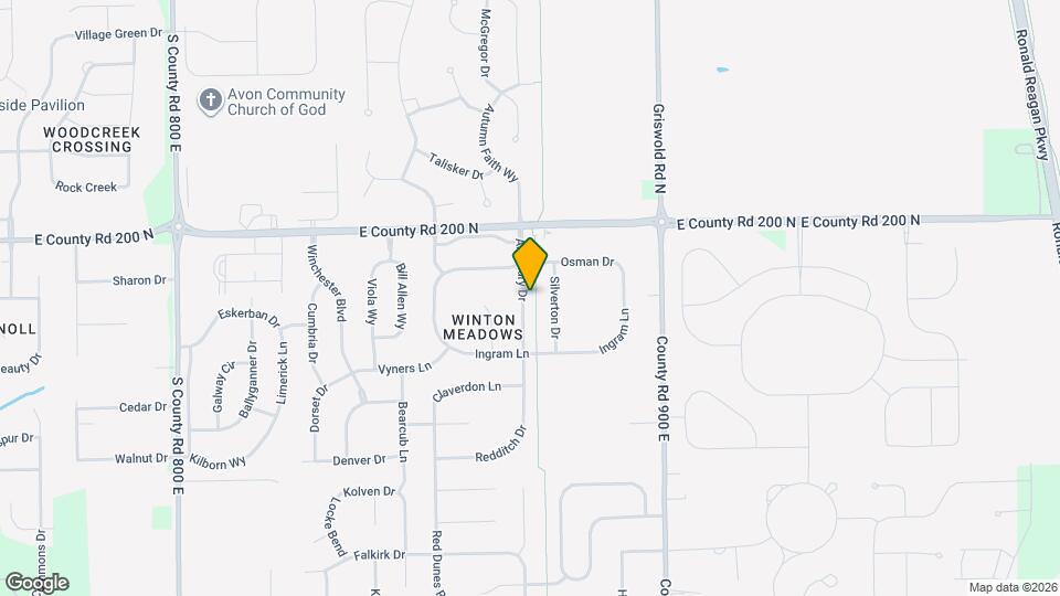 1853 Archbury Dr Map and Location Details