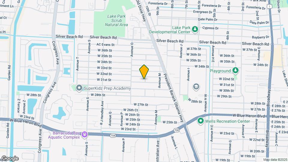 1200 W 31st St Map and Location Details