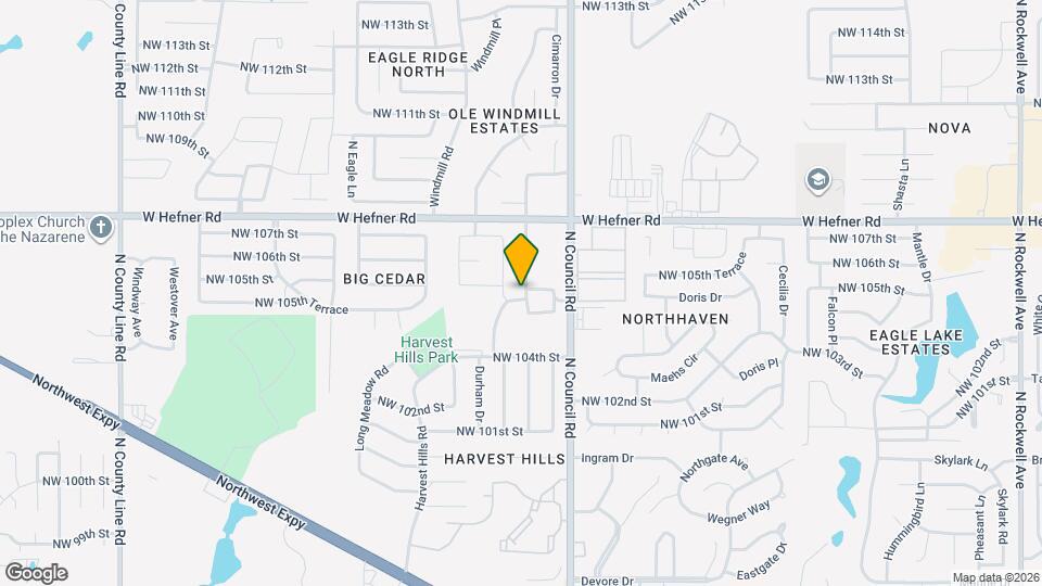 10541 Lawson Pl Rd Map and Location Details
