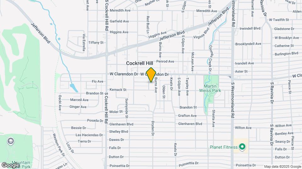 1132 Dumane St Map and Location Details