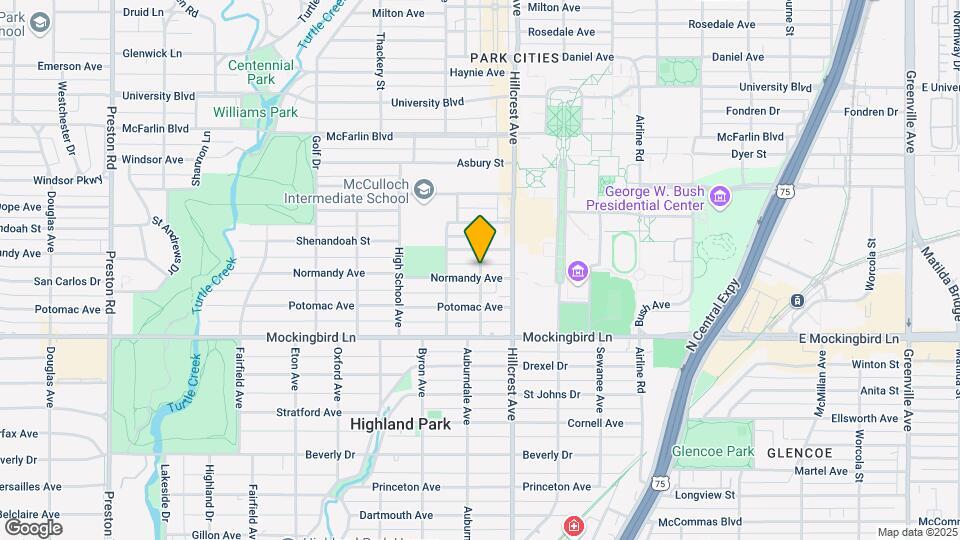 5901 Auburndale Ave Map and Location Details