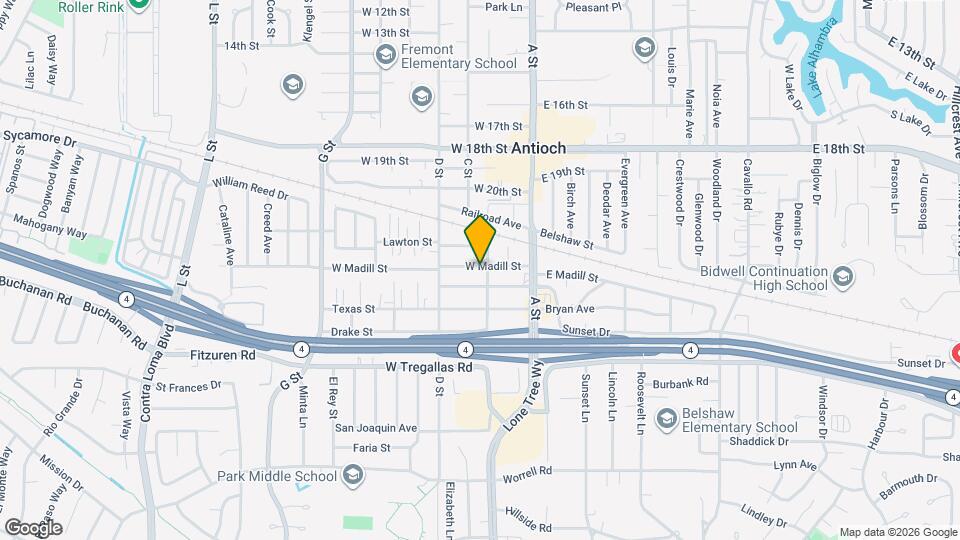 203 W Madill St Map and Location Details