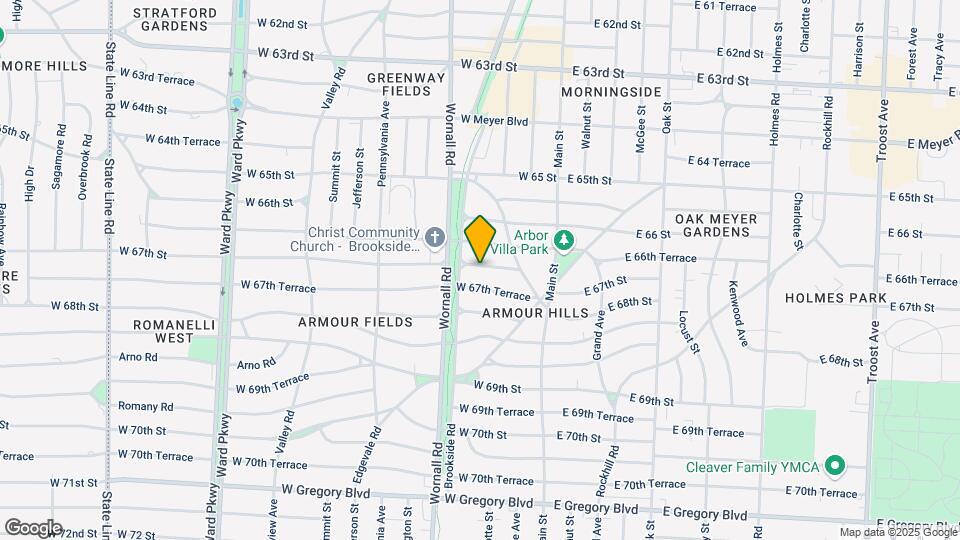 217 W 67th St Map and Location Details