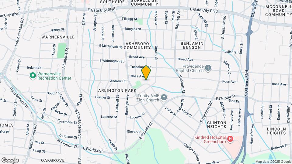 719 Dorothy Brown St Map and Location Details