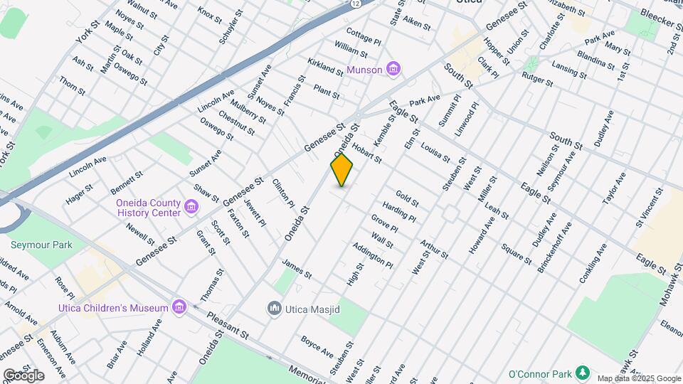 1448 Kemble St Mapa y Detalles de la Ubicación