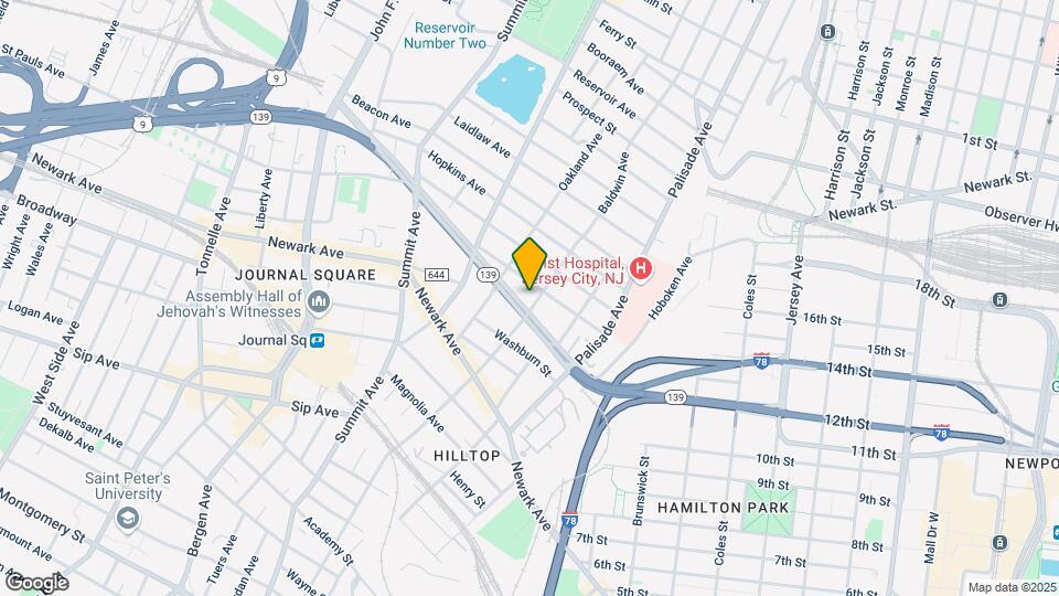 383 Baldwin Ave Mapa y Detalles de la Ubicación