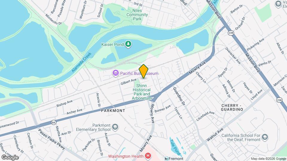 1175 Clay Ct, Unit Private Room- 2 Spaces Map and Location Details