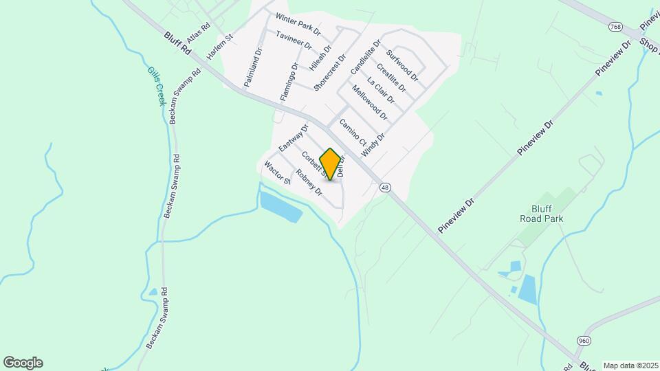 4633 Corbett St Mapa y Detalles de la Ubicación