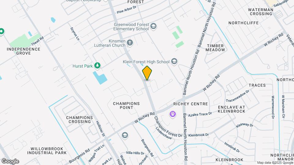 11815 Champions Grove Ln Map and Location Details