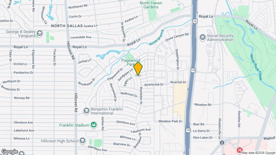 10615 Boedeker St Map and Location Details