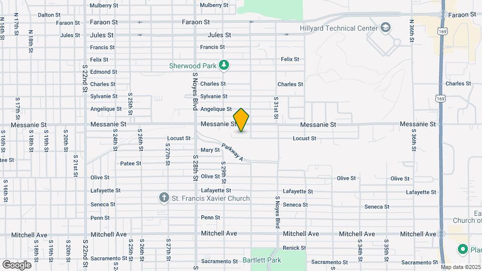 2917 Locust St Map and Location Details