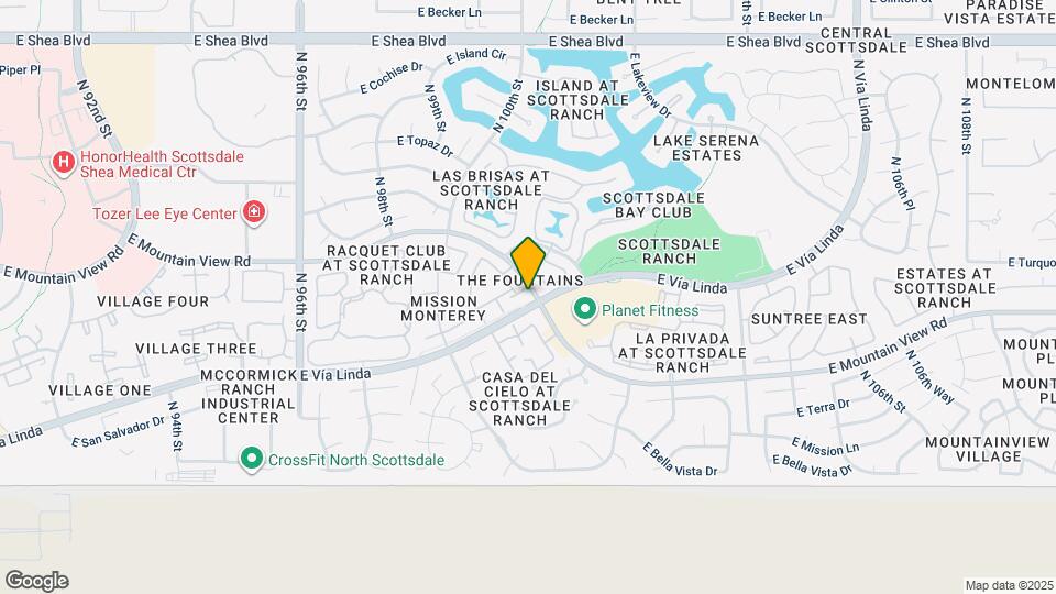 10019 E Mountain View Rd Mapa y Detalles de la Ubicación