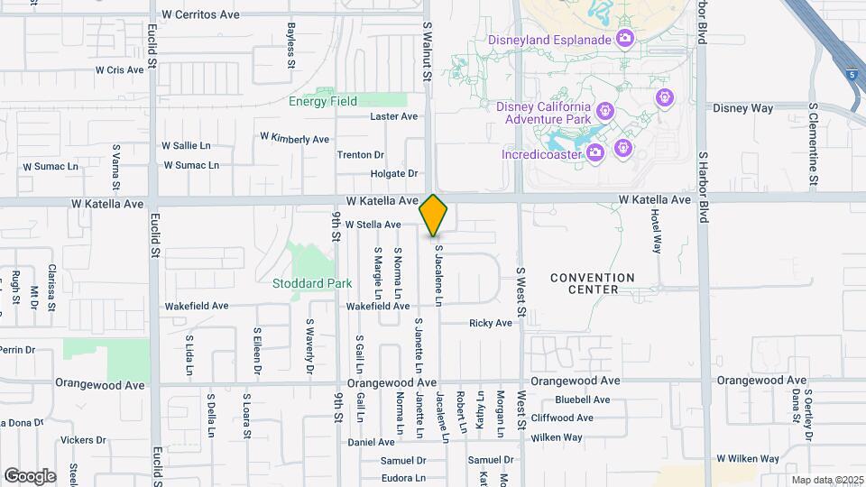 1847 S Jacalene Ln Mapa y Detalles de la Ubicación