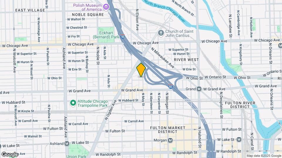600 N May St, Unit 2B Map and Location Details