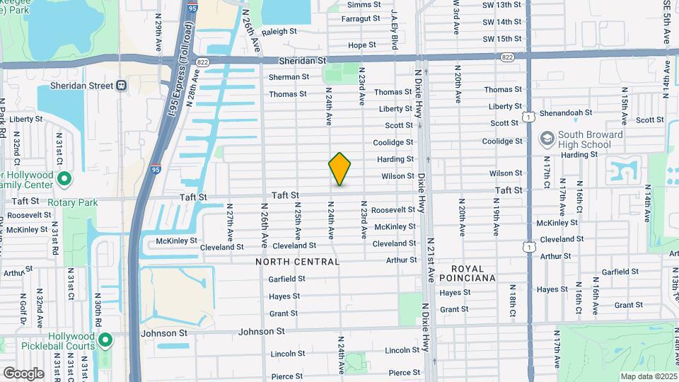2339 Taft St Map and Location Details