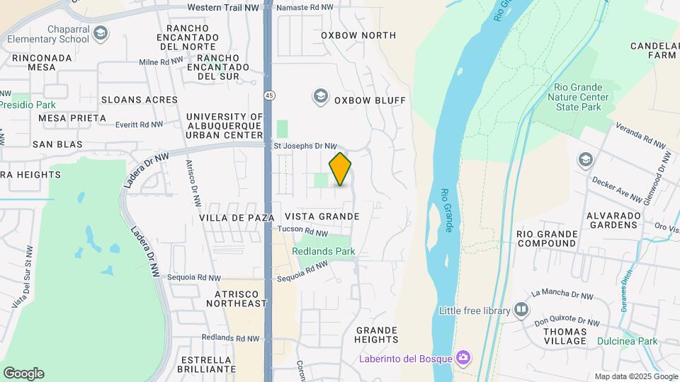 3812 Pinon Jay Ct NW Map and Location Details