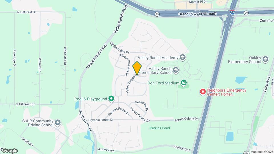 22480 Toronado Ridge Ln Map and Location Details