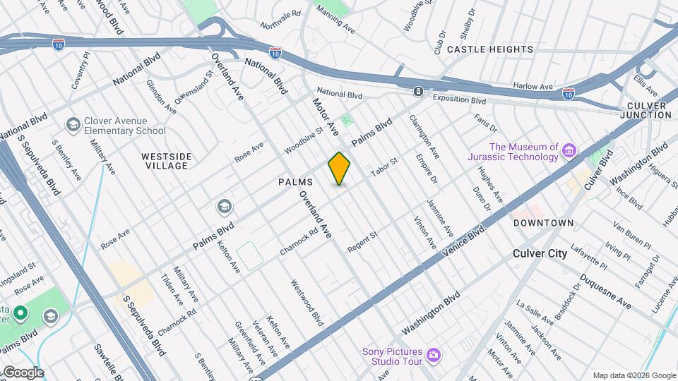 10515 Tabor St Map and Location Details